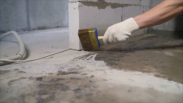 Crawl space vapor barrier installation in Union, OH
